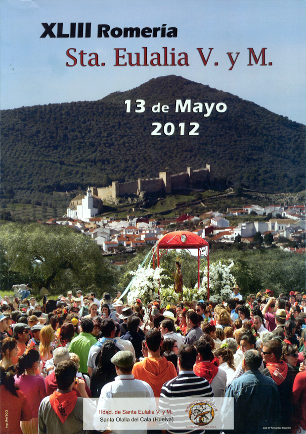 Romería de Santa Eulalia 2012 Santa Olalla del Cala